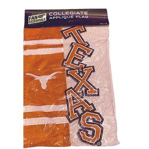 Texas Longhorns Applique Flag University College Football